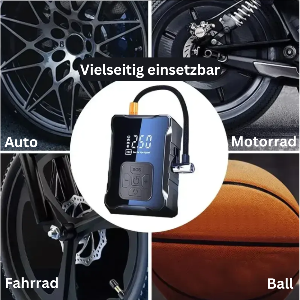 AirBoost Pro - Schnell aufgepumpt, sicher unterwegs