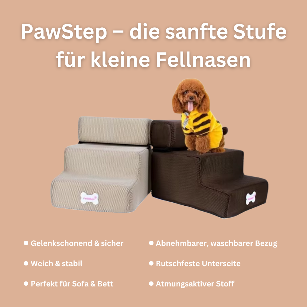 PawStep – die sanfte Stufe für kleine Fellnasen