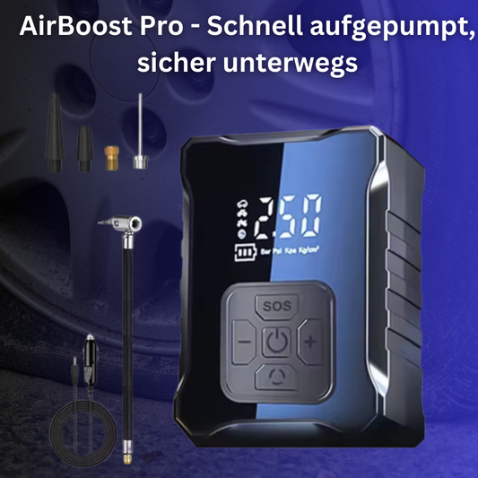 AirBoost Pro - Schnell aufgepumpt, sicher unterwegs